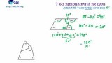 כיתה ז – גיאומטריה – שיעור 10 – זוויות במרובע